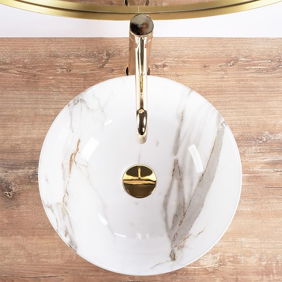 Umywalka meblowa REA STELLA Aiax Shiny