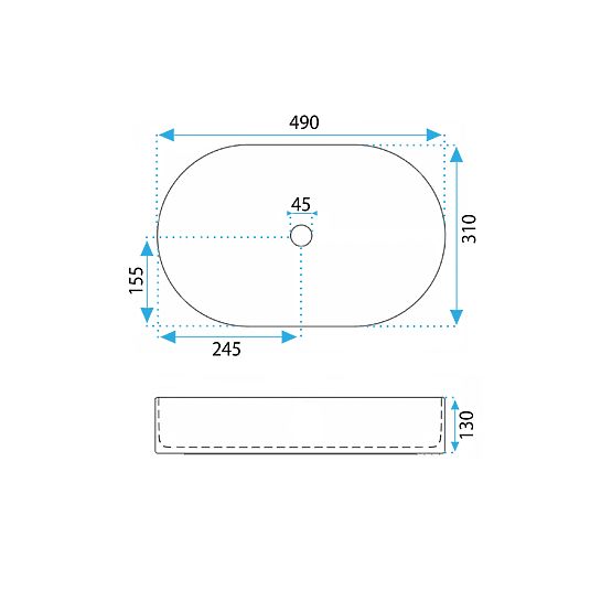 Umywalka meblowa Rea Vanda