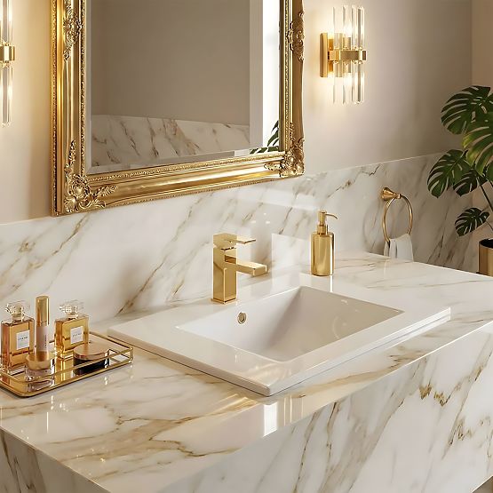 Wbudowana umywalka Rea Dafne 75