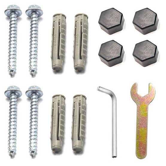 Wisząca donica czarna Remus Rustic antyczny dąb