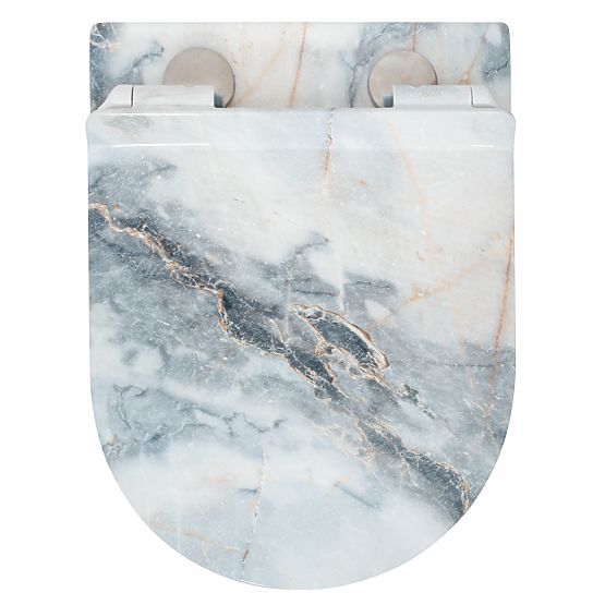 Wisząca misa WC Carlos Slim Rimless Granit Shiny N