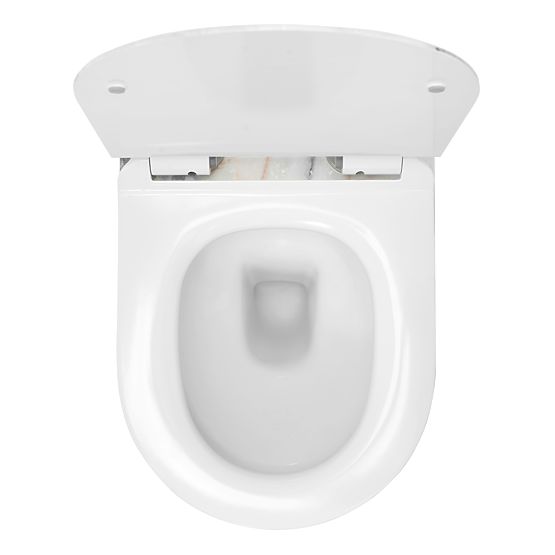 Wisząca misa WC Carlos Slim Rimless Granit Shiny N