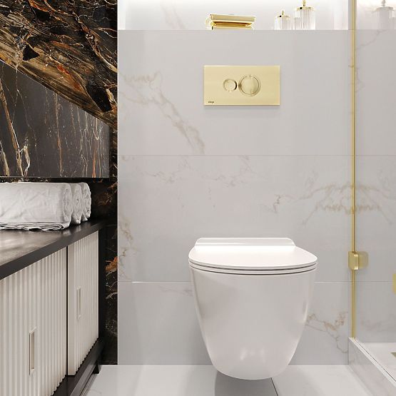 Wisząca misa WC Rea Carter N2 Rimless