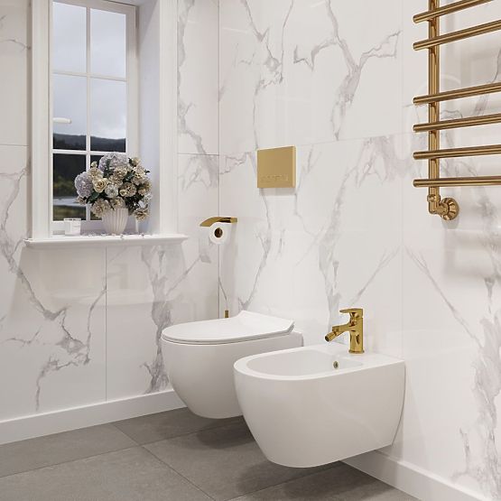 Wisząca misa WC Rea Carter N2 Rimless