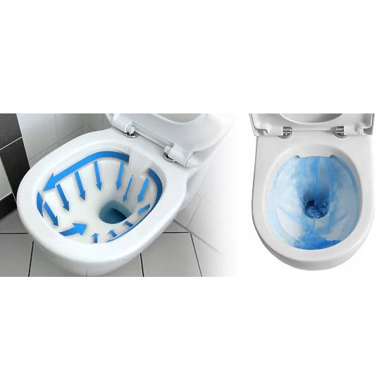 Wisząca miska WC Rea Lars