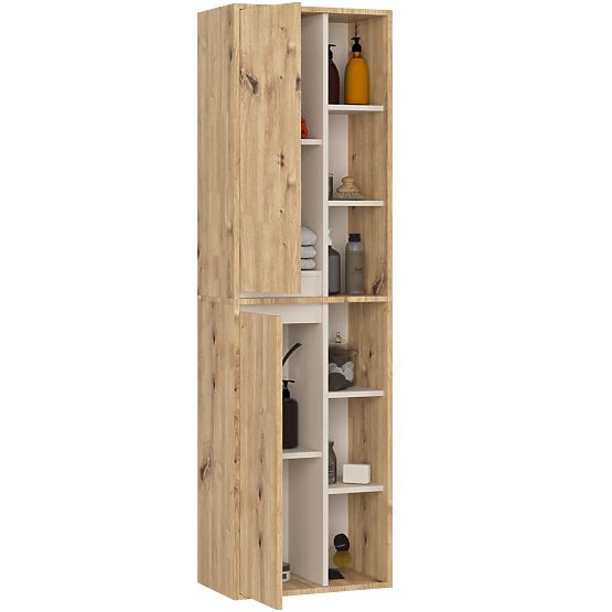 WISZĄCA SZAFKA ŁAZIENKOWA VAMI W50 DĄB ARTISAN / KASZMIR