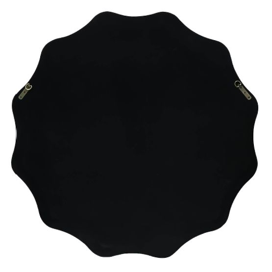 Wiszące lustro Luppo, zielono-szare, błyszczące