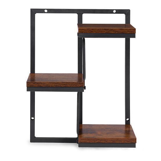 Wiszący kwietnik ścienny półka na kwiaty dekoracja 3 poziomy loft ModernHome