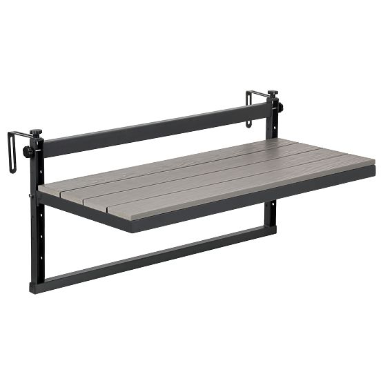 Wiszący stolik balkonowy AGATTI BIS STONEWOOD