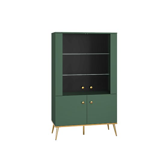 Witryna leśna większa - zielona