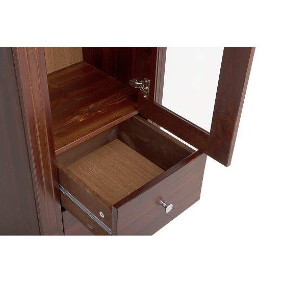 Wysoka szafa 1 drzwi 4 szuflady