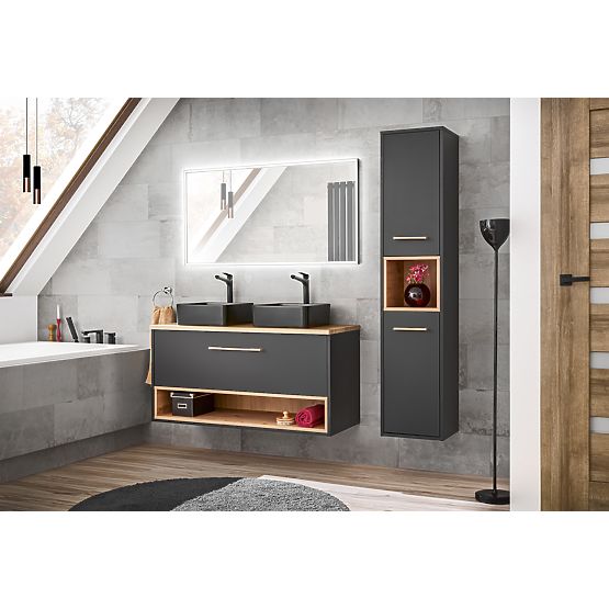 Wysoka szafka 2 drzwi