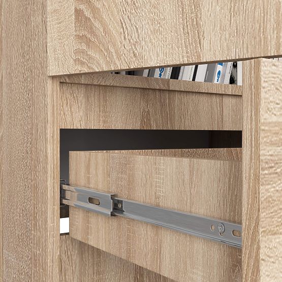 ZAMKNIĘTY REGAŁ R60 2D 1SZ CLP PK DĄB SONOMA