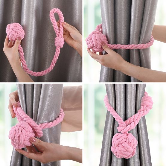 Zasłony - akcesoria DAUPHIN kolor brązowy ameliahome