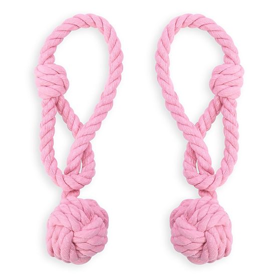 Zasłony - akcesoria DAUPHIN kolor pudrowy róż ameliahome