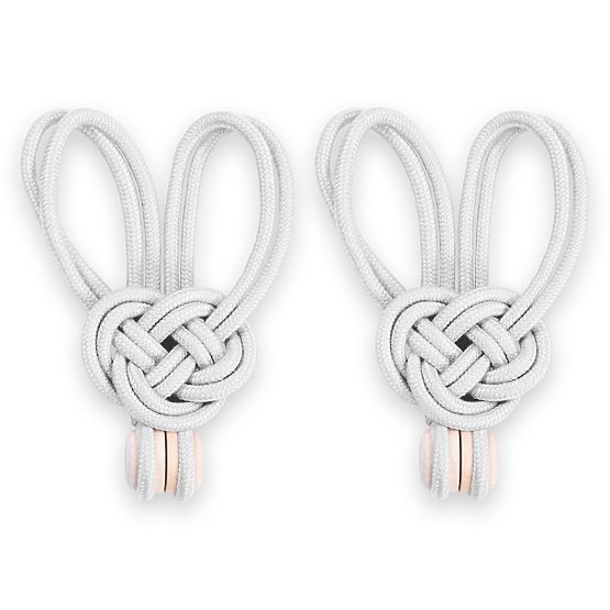 Zasłony - akcesoria EDMONTON kolor biały ameliahome