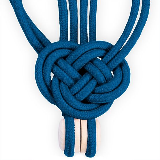 Zasłony - akcesoria EDMONTON kolor indygo ameliahome