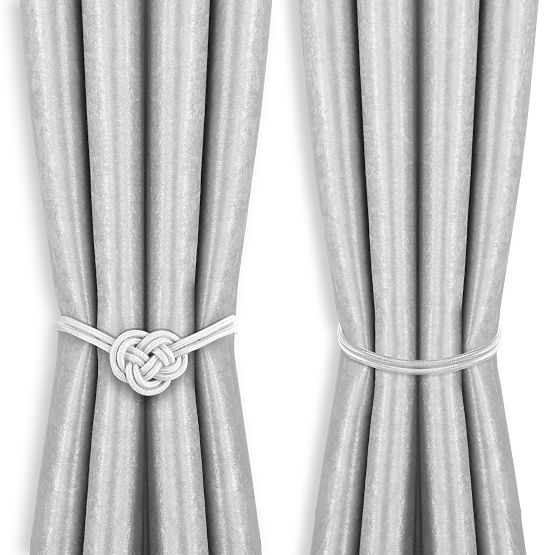 Zasłony - akcesoria EDMONTON kolor pudrowy róż ameliahome