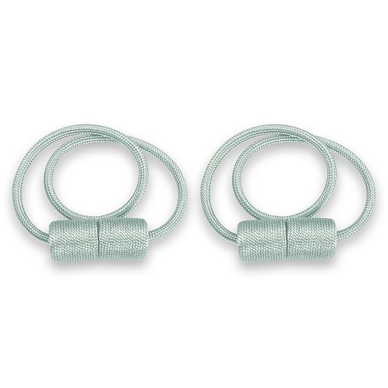 Zasłony - akcesoria SURREY kolor jasnoniebieski ameliahome