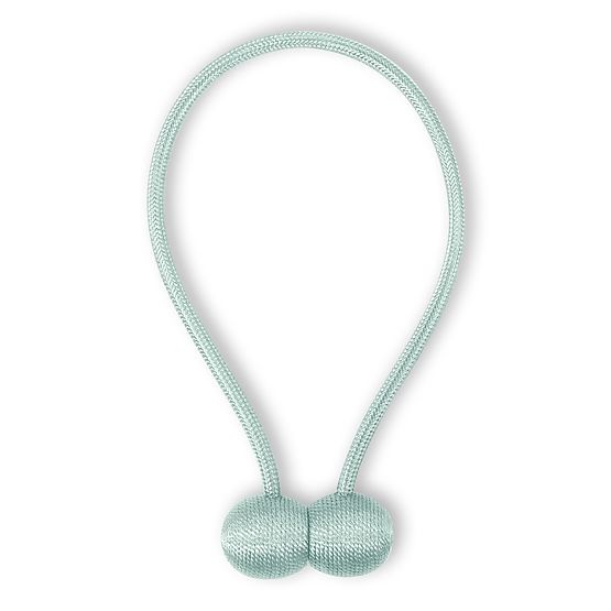 Zasłony - akcesoria TORONTO kolor jasnoniebieski ameliahome