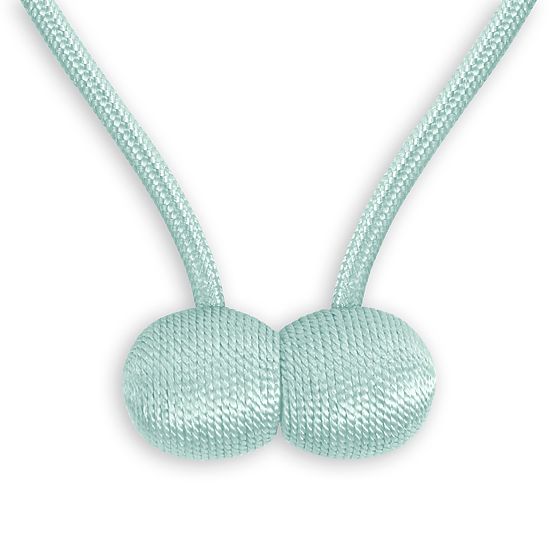 Zasłony - akcesoria TORONTO kolor jasnoniebieski ameliahome