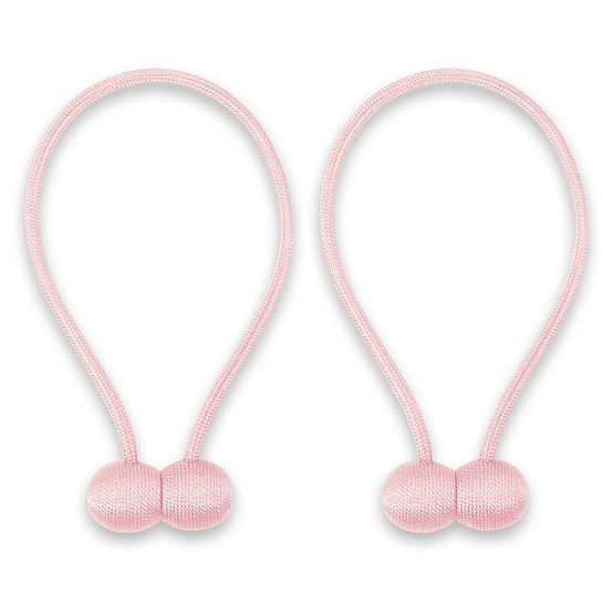 Zasłony - akcesoria TORONTO kolor pudrowy róż ameliahome