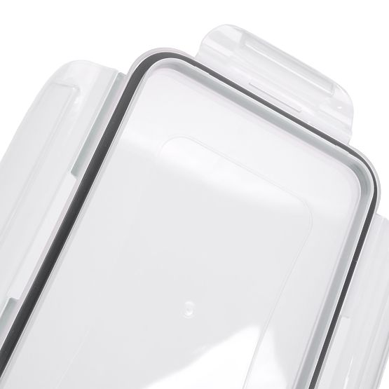 Zestaw 12 plastikowych pojemników RIMINI