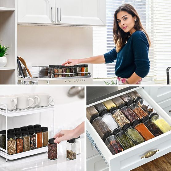 Zestaw 24 słoików na przyprawy BAKER