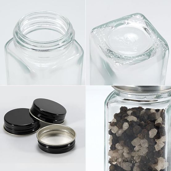 Zestaw 24 słoików na przyprawy BAKER