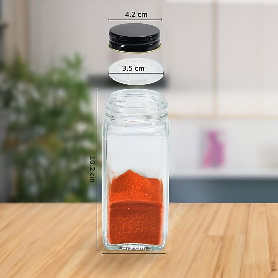 Zestaw 24 słoików na przyprawy BAKER