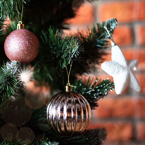 Zestaw 5 białych gwiazd KL-21X21