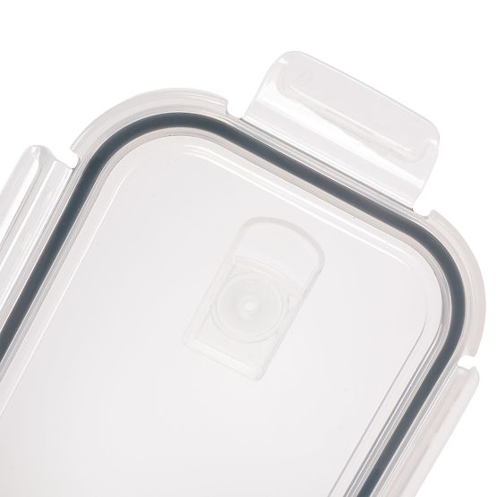 Zestaw 6 szklanych pojemników na żywność AMALFI