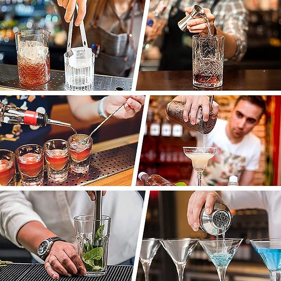 Zestaw barmański BRADFORD 10 sztuk