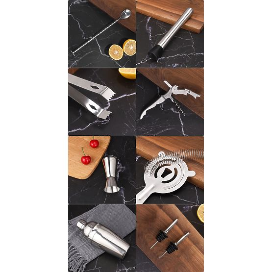 Zestaw barmański BRADFORD 10 sztuk