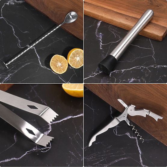 Zestaw barmański LOGAN 11 elementów z pudełkiem