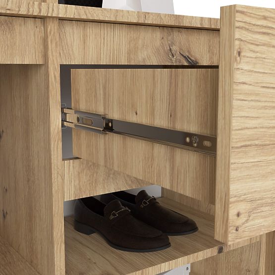 ZESTAW DO PRZEDPOKOJU ENTRO PK DĄB ARTISAN