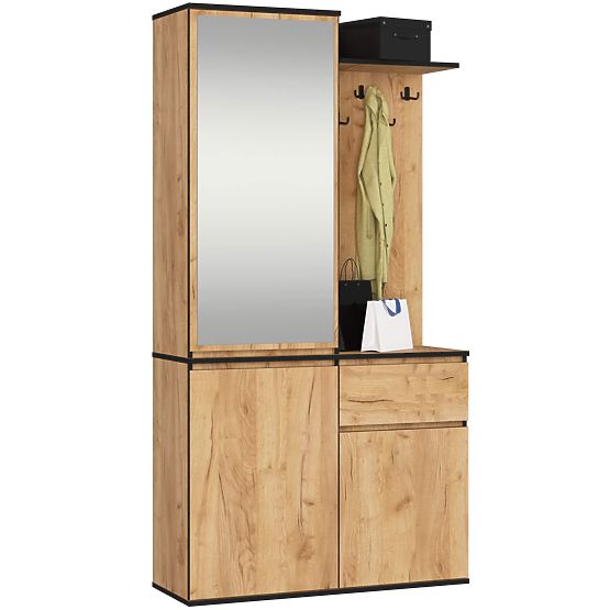 ZESTAW DO PRZEDPOKOJU ENTRO PK DĄB CRAFT