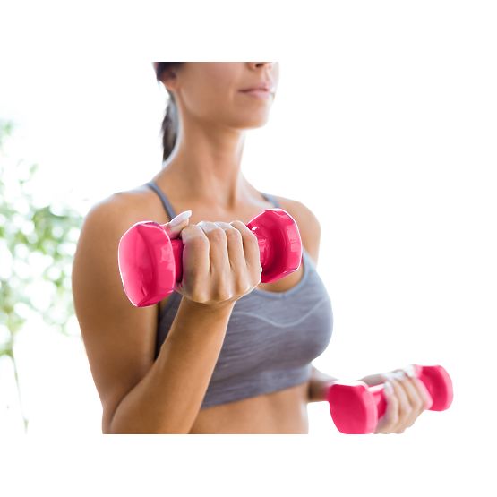 Zestaw hantli do fitness 2x 0,5 kg