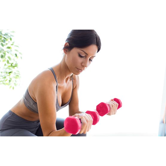 Zestaw hantli do fitness 2x 0,5 kg