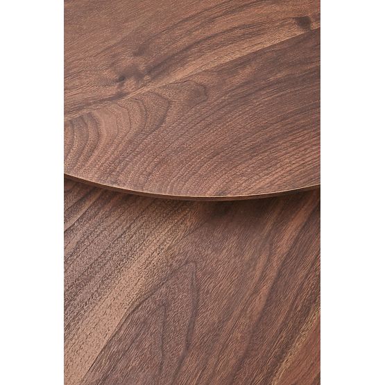 Zestaw JAVA 2 ławki, orzechowy / czarny (1p=1szt)