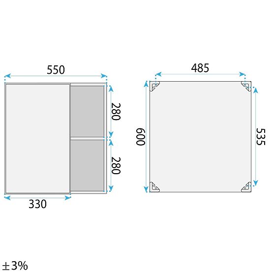Zestaw mebli łazienkowych z umywalką Astor 60 cm Biała