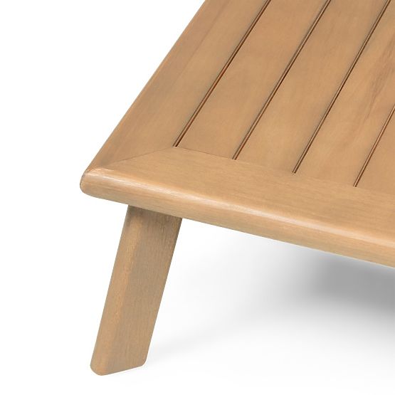 Zestaw mebli ogrodowych Penne drewno eukaliptusowe FSC, aluminium, beżowy