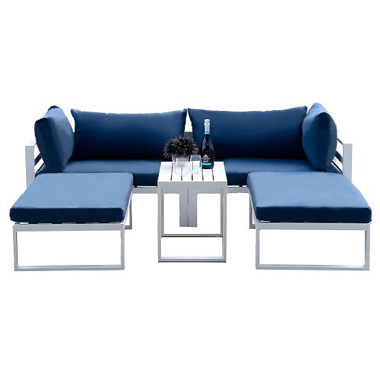 Zestaw mebli ogrodowych SANTO biały