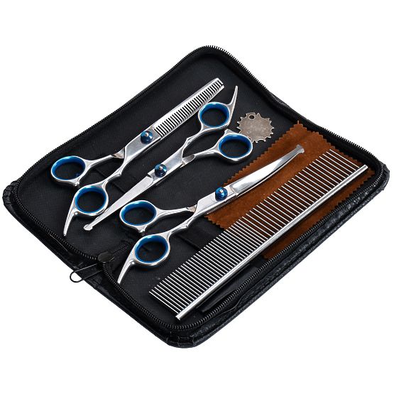 Zestaw nożyczek dla zwierząt GROMMY dla psa i kota