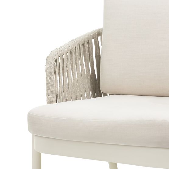 Zestaw ogrodowy Porticato, stół rozkładany 211-300 cm + 6 krzeseł, drewno akacjowe FSC, wygląd teako