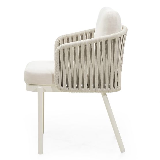 Zestaw ogrodowy Porticato, stół rozkładany 211-300 cm + 8 krzeseł, drewno akacjowe FSC, wygląd teak