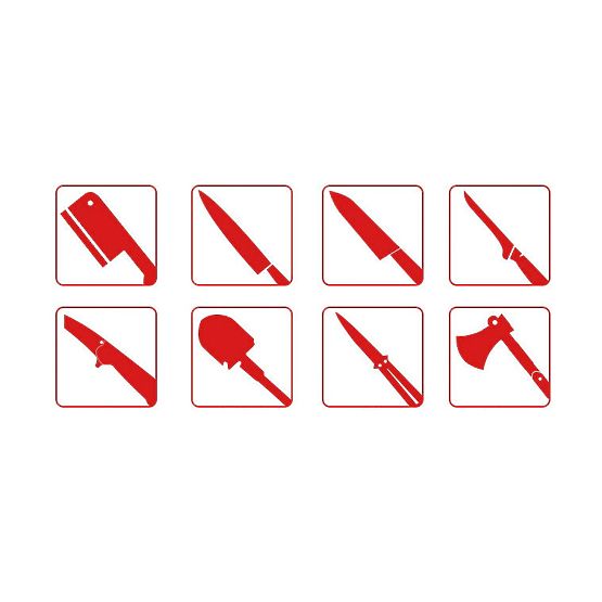 Zestaw ostrzałek do noży SERDIS