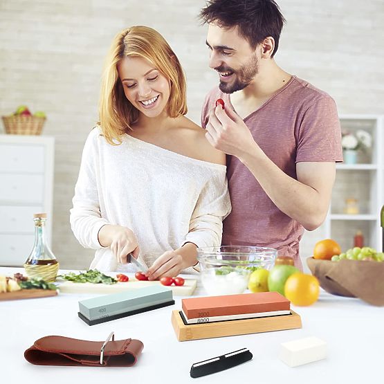 Zestaw ostrzałek do noży SERDIS