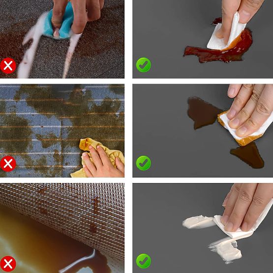 Zestaw podkładek na stół TRIVAL GREY