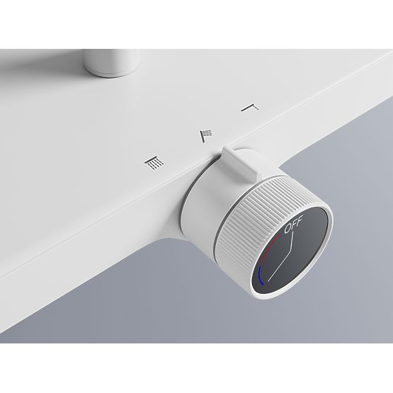 Zestaw prysznicowy REA Bari Biały